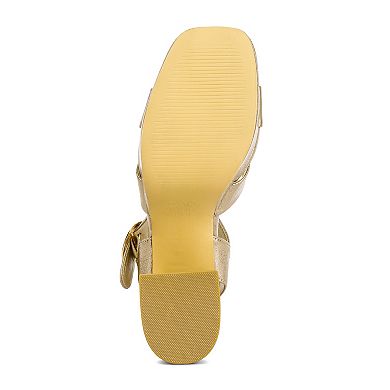London Rag Adore Women's Block Heel Sandals