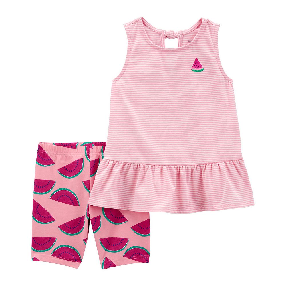 Carter's 2pc Kid Girl Beach Top And Shorts Set main image 0