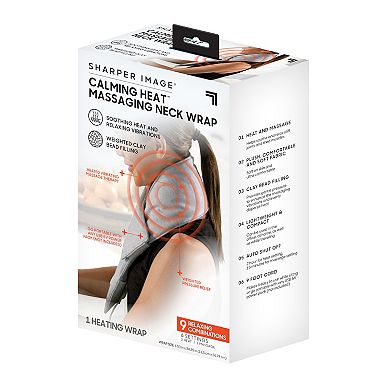 Sharper Image Calming Heat™ Massaging Neck Wrap