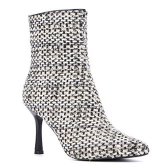 New York & Company Ricki Women's Metallic Ankle Boots