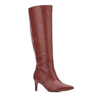 New York & Company Piper Women's Faux-Lizard Boots