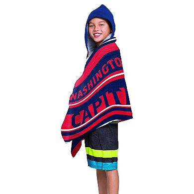 NHL Washington Capitals Youth Hooded Beach Towel