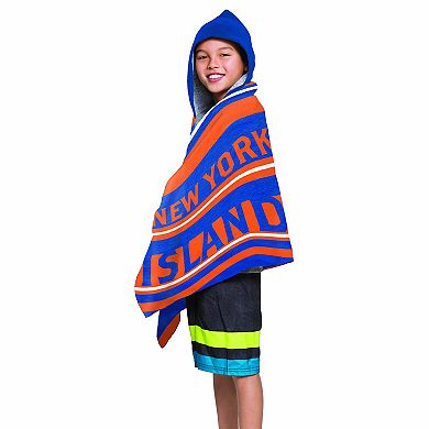 NHL New York Islanders Youth Hooded Beach Towel