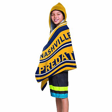 NHL Nashville Predators Youth Hooded Beach Towel