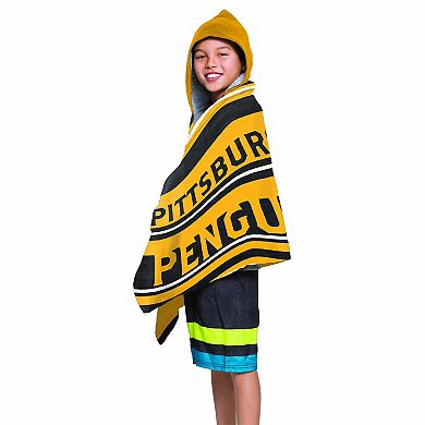 NHL Pittsburgh Penguins Youth Hooded Beach Towel