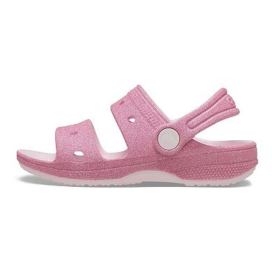 Crocs Classic Toddler Glitter Sandals