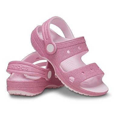 Crocs Classic Toddler Glitter Sandals