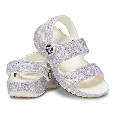 Crocs Classic Toddler Glitter Sandals