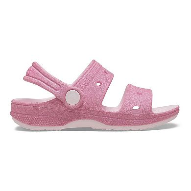 Crocs Classic Toddler Glitter Sandals