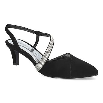 Easy Street Emerald Women's Asymmetrical Slingback Pumps
