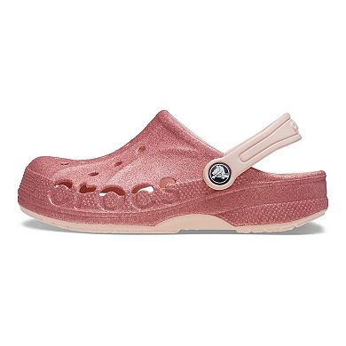 Crocs Baya Toddler Glitter Clogs