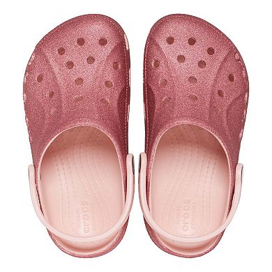 Crocs Baya Toddler Glitter Clogs