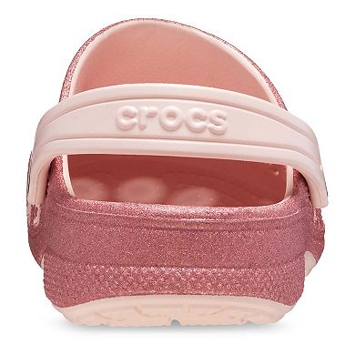 Crocs Baya Toddler Glitter Clogs