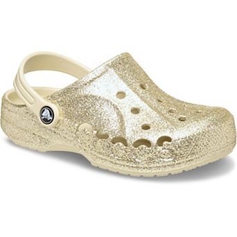 Crocs Baya Toddler Glitter Clogs