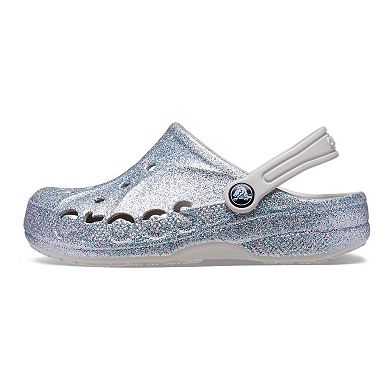 Crocs Baya Kids Glitter Clogs