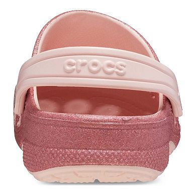 Crocs Baya Kids Glitter Clogs