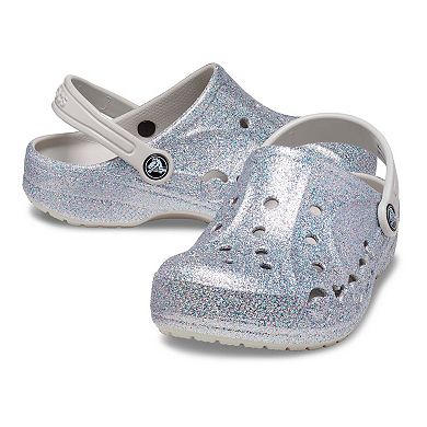 Crocs Baya Kids Glitter Clogs