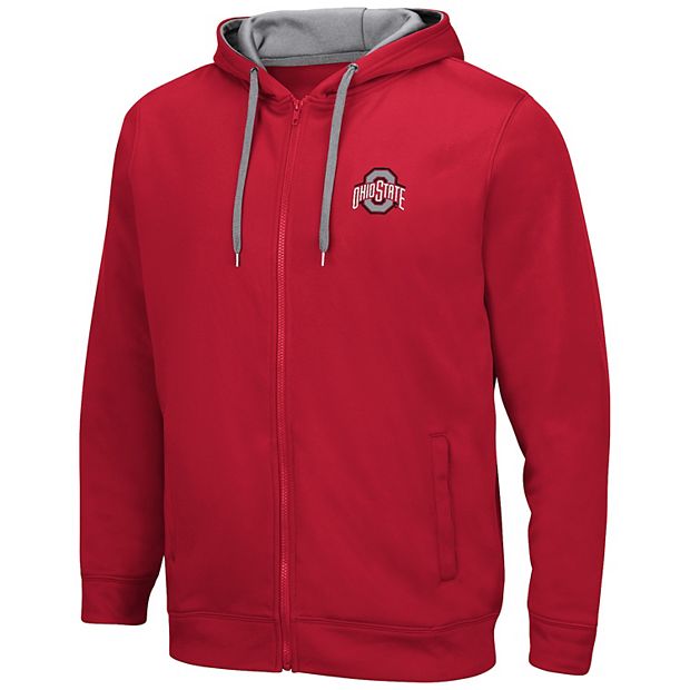 Men s Ohio State Buckeyes Full Zip Hoodie