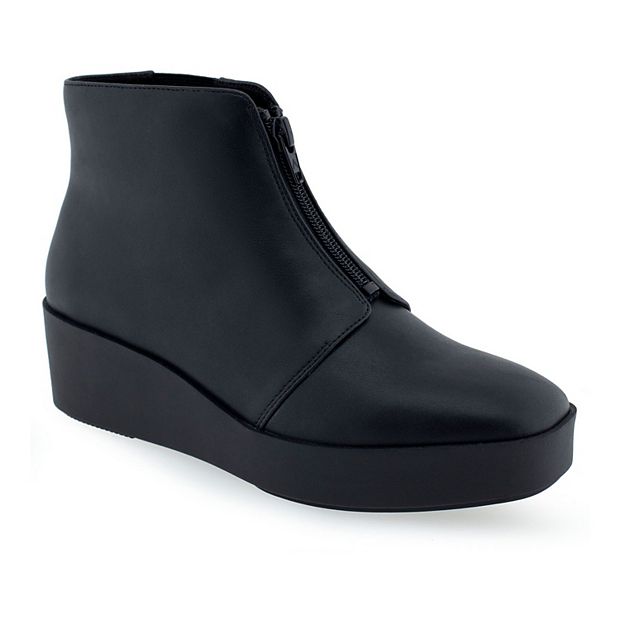 Aerosoles black ankle outlet boots