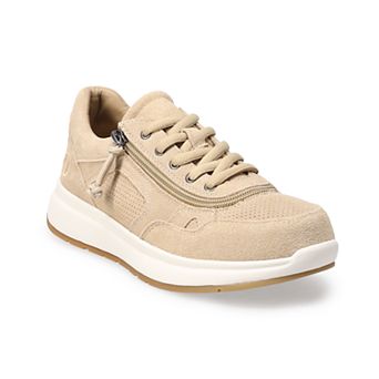 BILLY Footwear Women's Suede Adaptive Comfort Jogger Shoes