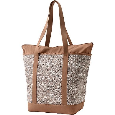 Lands’ End Medium Classic Quilted Tote Bag