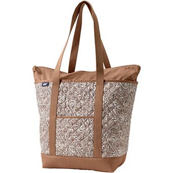 Lands’ End Medium Classic Quilted Tote Bag