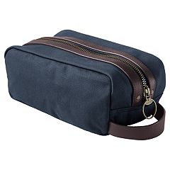 Lands end waxed online canvas travel duffle bag