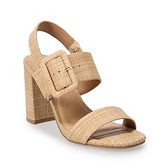 Kohls tan sale heels