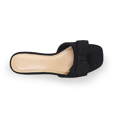LC Lauren Conrad Poppy Women's Bow Dress Sandals