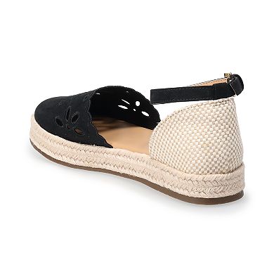 LC Lauren Conrad Cintaly Women's Espadrille Flatform Sandals