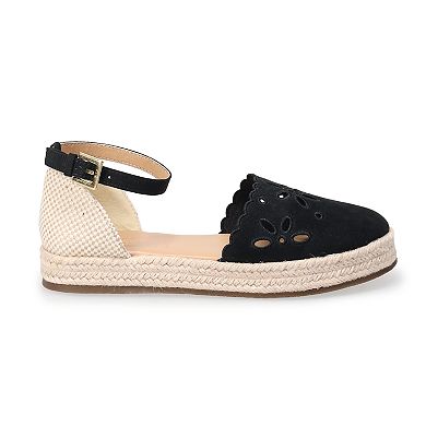 LC Lauren Conrad Cintaly Women's Espadrille Flatform Sandals