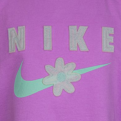 Girls 4-6X Nike Sport Daisy Short Sleeve Graphic Tee