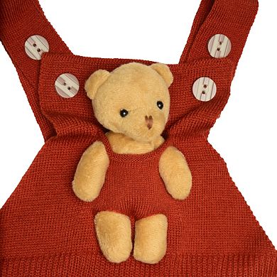 Baby & Toddler Overalls with Teddy Bear For Toddlers, Cute Outfit For Boys & Girls