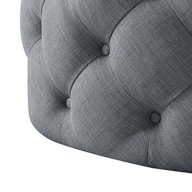 Chiara Cocktail Ottoman Tufted Allover