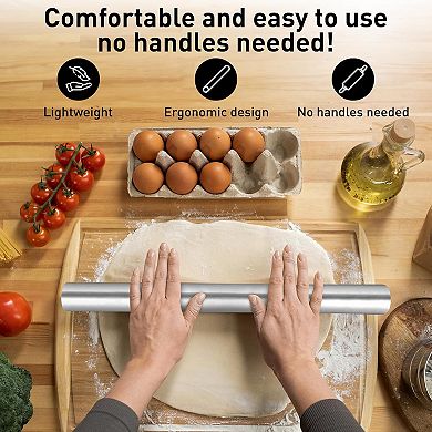 Zulay Kitchen Professional French Rolling Pin
