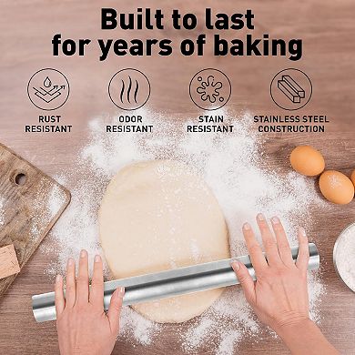 Zulay Kitchen Professional French Rolling Pin