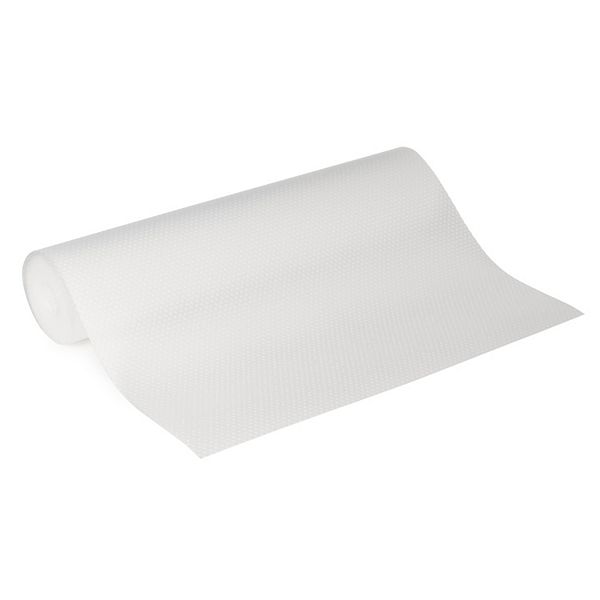 Clear Plastic Shelf Liner, NonAdhesive Roll for Kitchen, Fridge