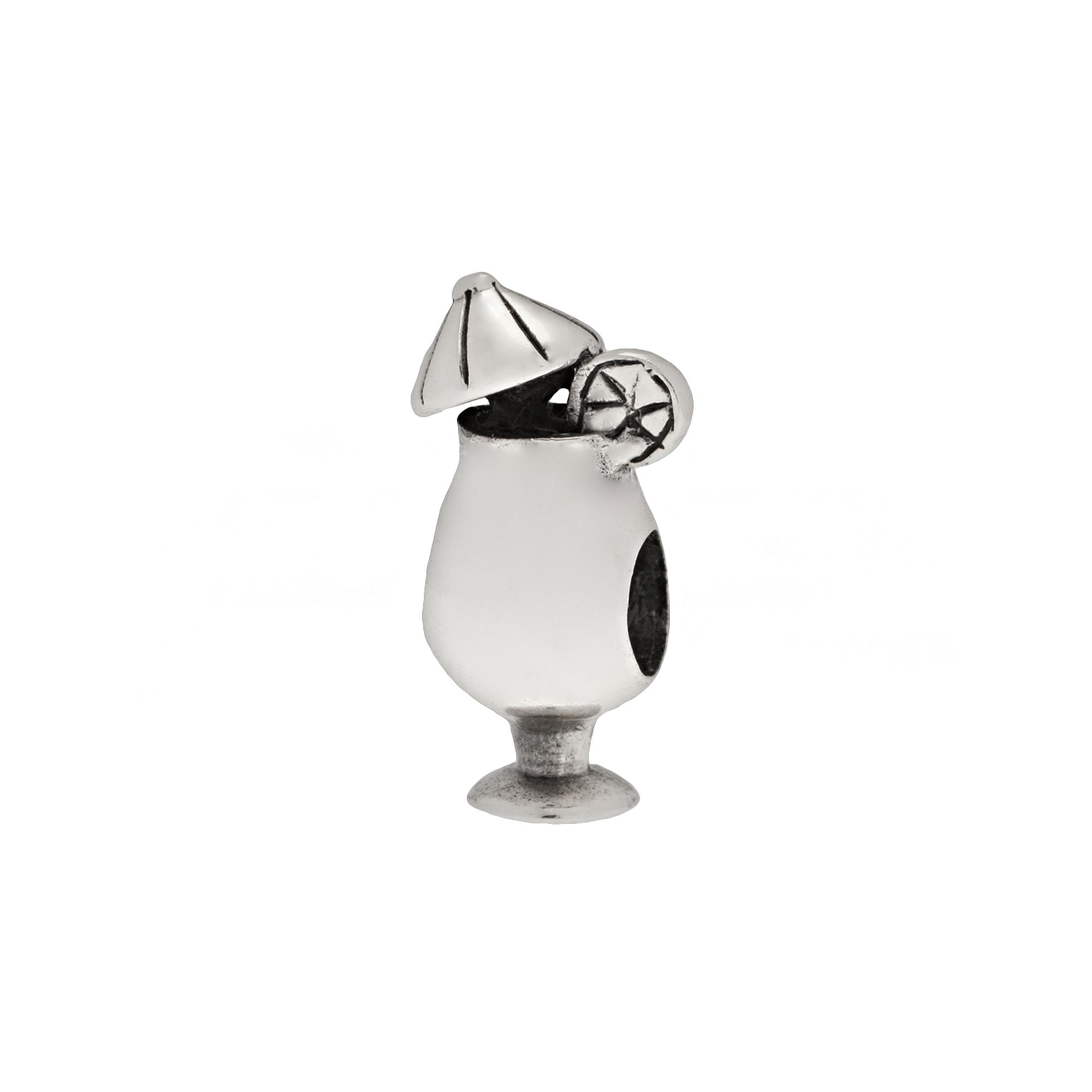 Individuality Beads Sterling Silver Cocktail Drink Bead, Womens