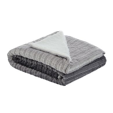 Laine Throw Sherpa Blanket Super Soft