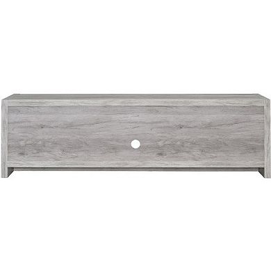 Marvelous driftwood tv console, Gray