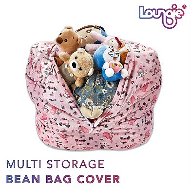 Loungie Bean Bag Cover Microfiber