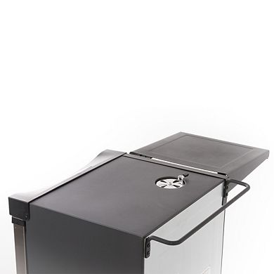 Masterbuilt 20100814 Universal Electric Smoker Side Shelf Space Accessory, Black