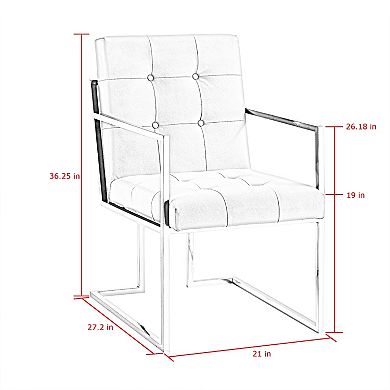 Shiloah Dining Chair Button Tufted