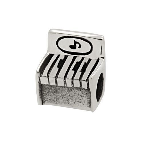 Individuality Beads Sterling Silver Piano Bead