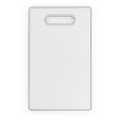 Gibson Home Beaumont 3 Piece Stainless Steel Santoku Knife Set with Cutting Board