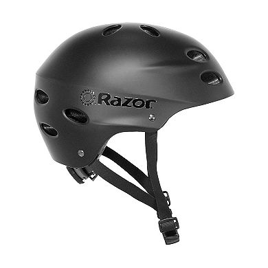 Razor 97958 V-17 Youth Safety Multi Sport Bicycle Helmet For Kids 8-14, Black