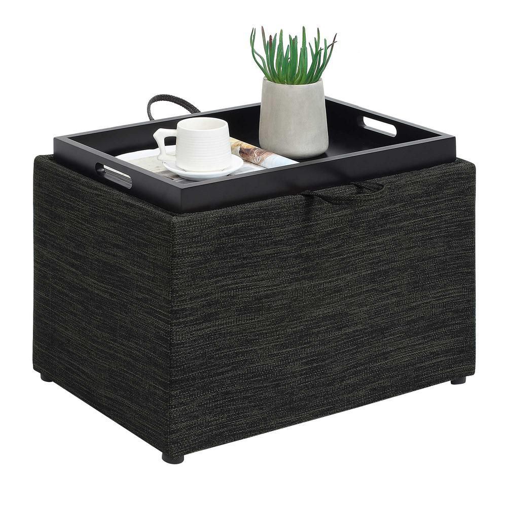 Convenience Concepts Designs4Comfort Accent Storage Ottoman With   6593708 ALT2