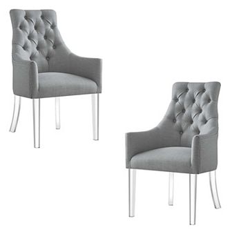 Steve Dining Chair Acrylic Leg