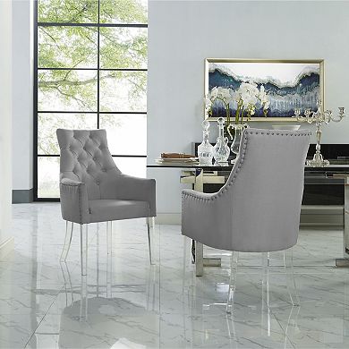 Steve Dining Chair Acrylic Leg