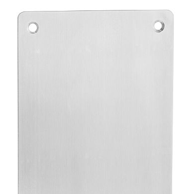 Stainless Steel Door Push Plate and Pull Handle Set with Screws, 15.75"L x 3.8"W